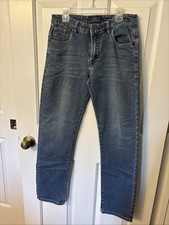Lucky Brand Billy Straight Jeans Boys 16 Blue Mid Rise Straight Leg Denim