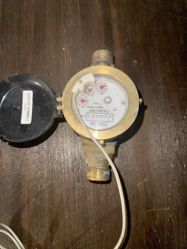 Carlon 750MRS-10 GPC water meter