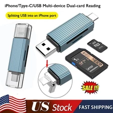 OTG/USB MULTI FUNCTION CARD READER WRITER MICRO SD/SD USB 3.0 For Phone ADAPTER