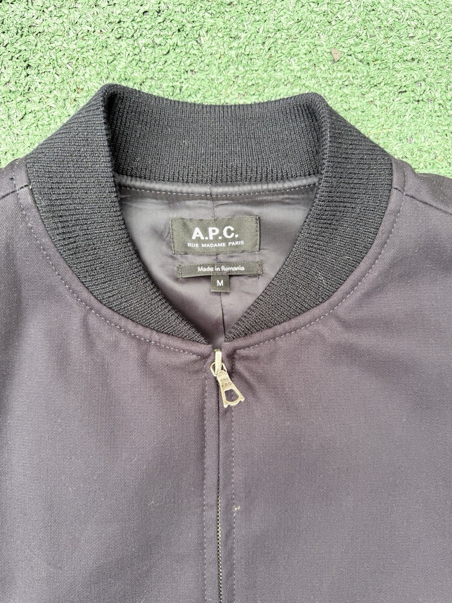 APC Navy Bomber Jacket Size M View 2
