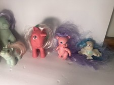 Hasbro My Little Pony Unicorn Figures Vintage...