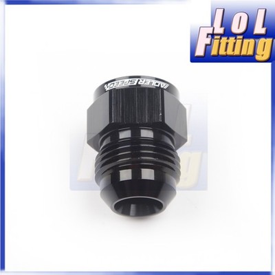 US -10AN AN10 Female To AN12 12AN Male Expander Fuel Oil Fitting Adapter Black