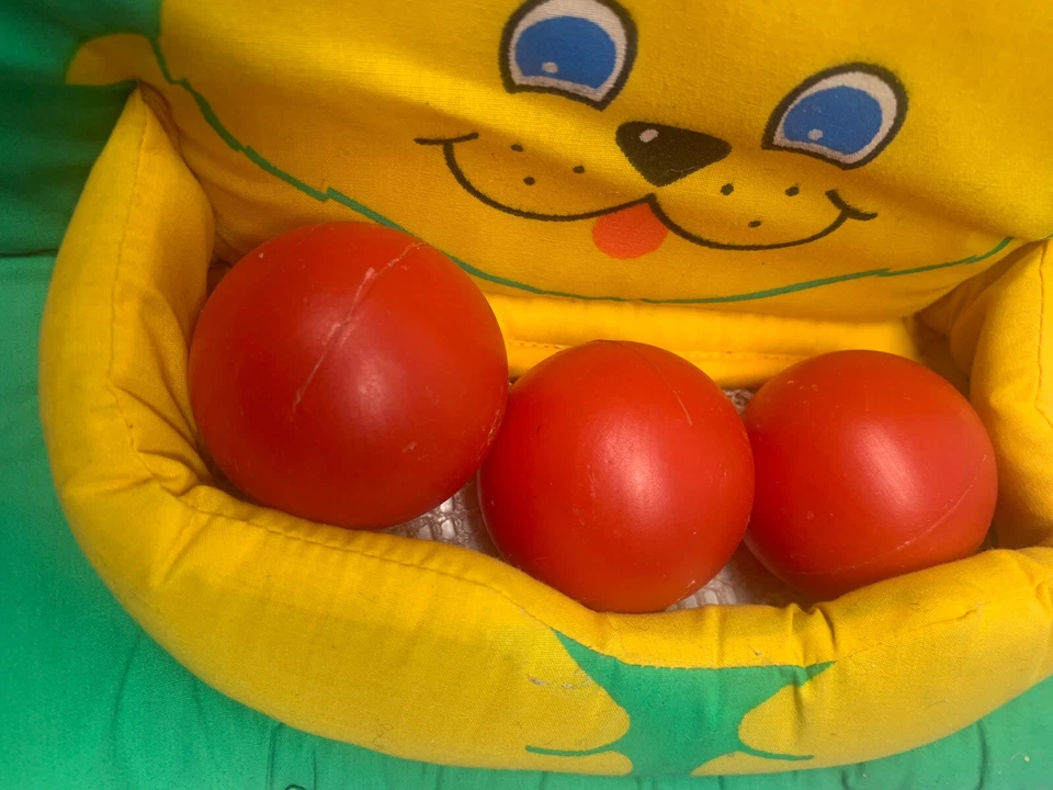 learning curves plush bear and balls toy - Image 4 of 4