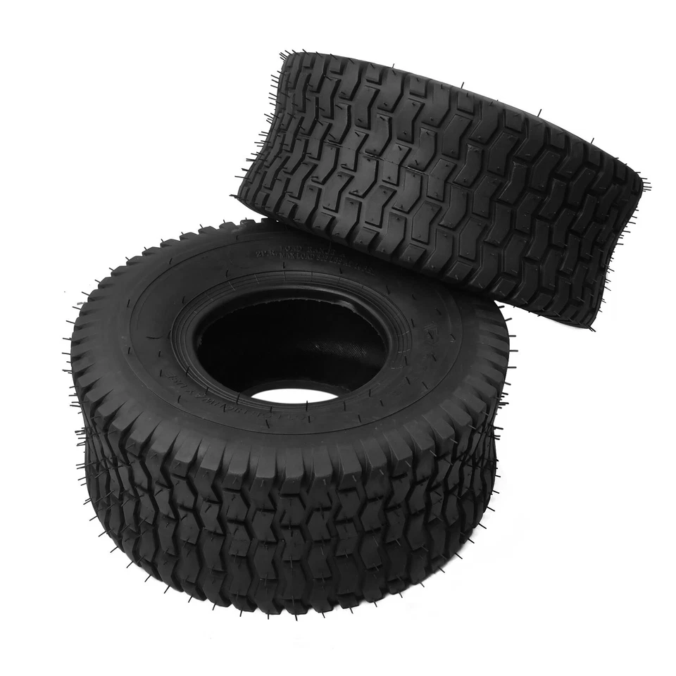 2x Reifenmantel / 2x Schlauch 15x6.00-6 4pr Rasentraktor Aufsitzmäher Rasenmäher - Bild 4 von 4