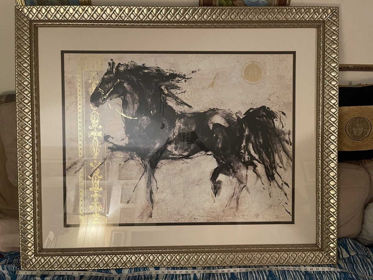 Huge 44x54 LEPA ZENA by MARTA GOTTFRIED - STALLION HORSE MARE PONY