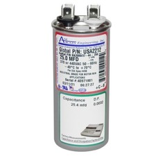 Amrad 25 uf/MFD 370-440 VAC volts Round Run Capacitor 50/60 Hz AC Electric Lot-1