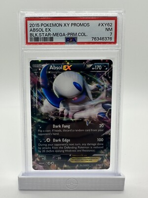 2015 Pokémon XY Absol EX XY62 Black Star Mega Premium Collection