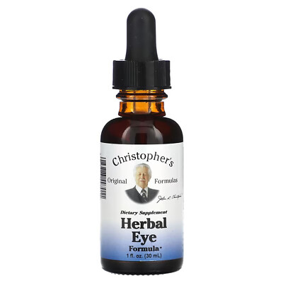 Dr Christopher's Herbal Eye Formula,Previously Herbal Eyebright,1 Fluid Oz