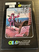 Pirate Adventure by Adventure International Atari 800 XE 24K Computer excellent