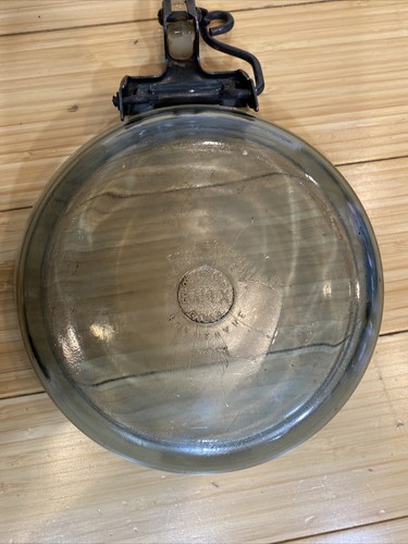 Vintage FLAMEWARE PYREX Blue Tint 7" SKILLET #817-B & #833-B Glass Cookware - Picture 3 of 5