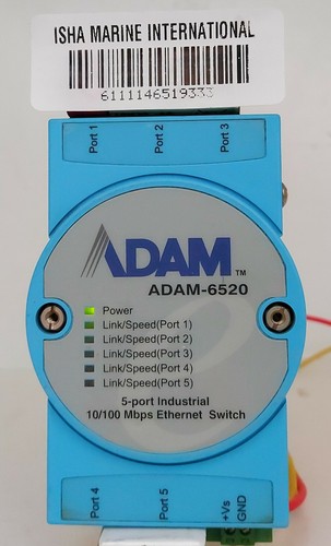 Advantech ADAM-6520-BE 5-Port Industrial Ethernet Switch Module - Picture 4 of 12