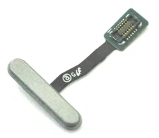 OEM SAMSUNG GALAXY S10e SM-G970W SILVER POWER BUTTON FINGERPRINT SENSOR FLEX