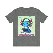 Cute Gamer Axolotl Tee - Unisex T-Shirt