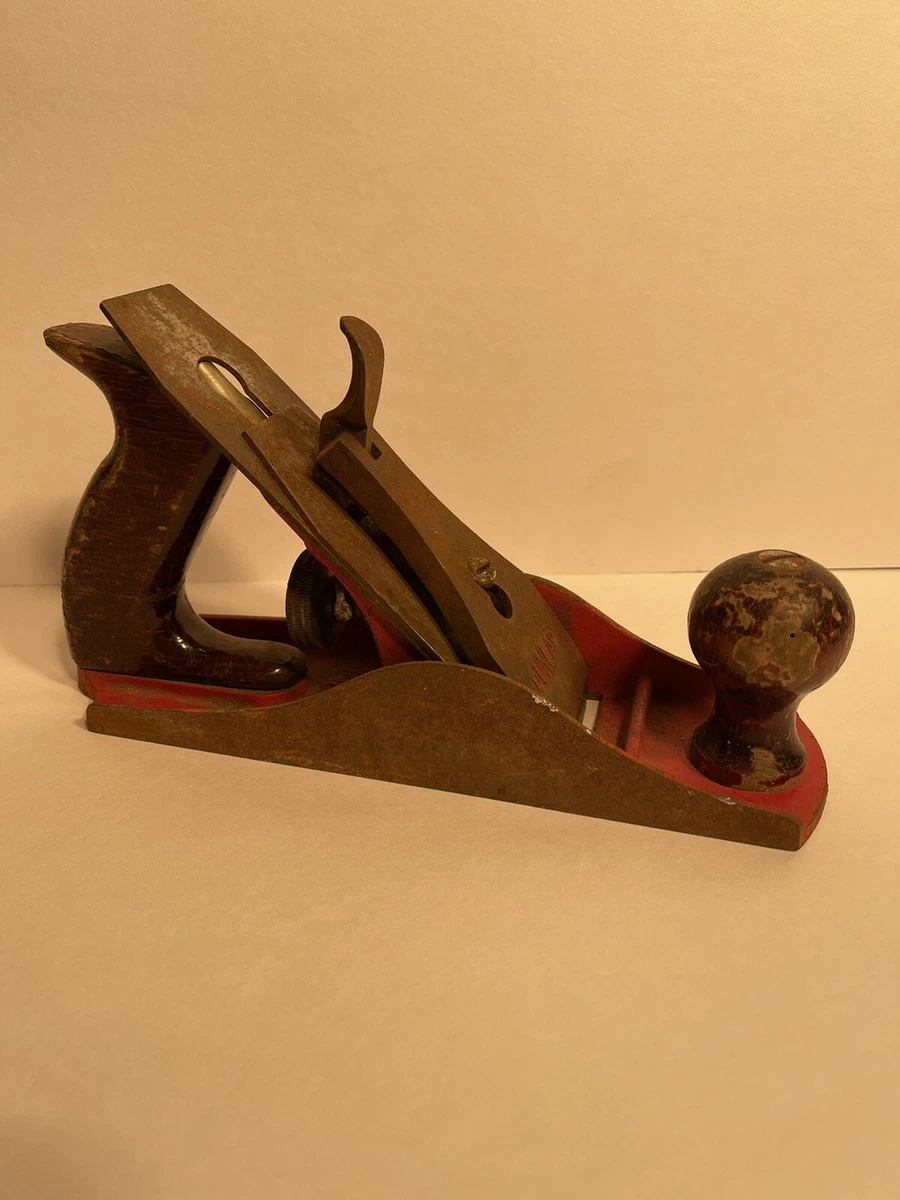 DUNLAP SMOOTH HAND WOOD PLANE U.S.A. VINTAGE eBay