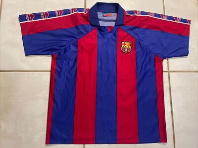 Rare Vintage ROGER'S FC Barcelona Ivan De la Pena 1995/1996 Jersey