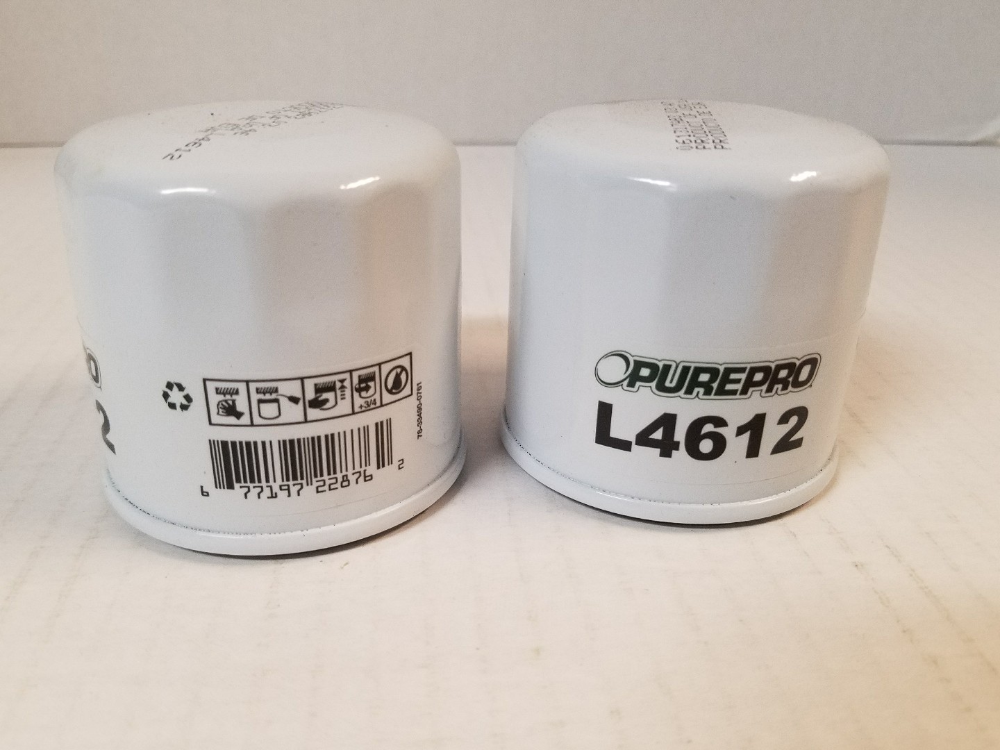 Purepro L4612 Oil Filter fits PH6607 51365 L14622 PH2876 V4612 - Lot of 10