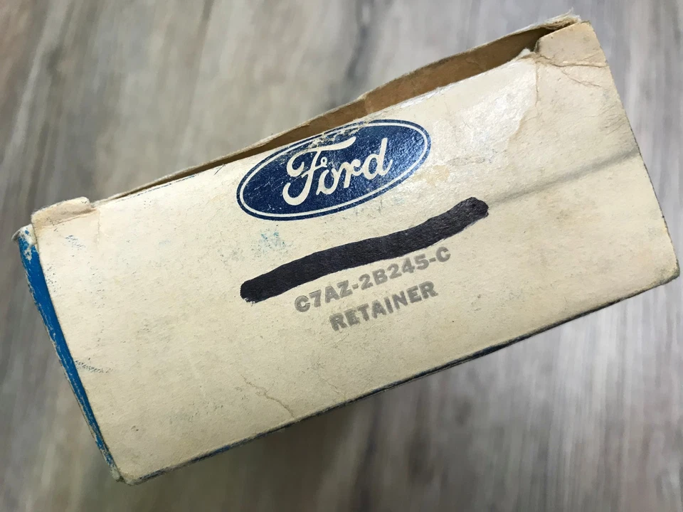 1967 1968 FORD MUSTANG GALAXIE NOS BRAKE CYLINDER CAP RETAINER C7AZ-2B245-C - Image 2 of 2