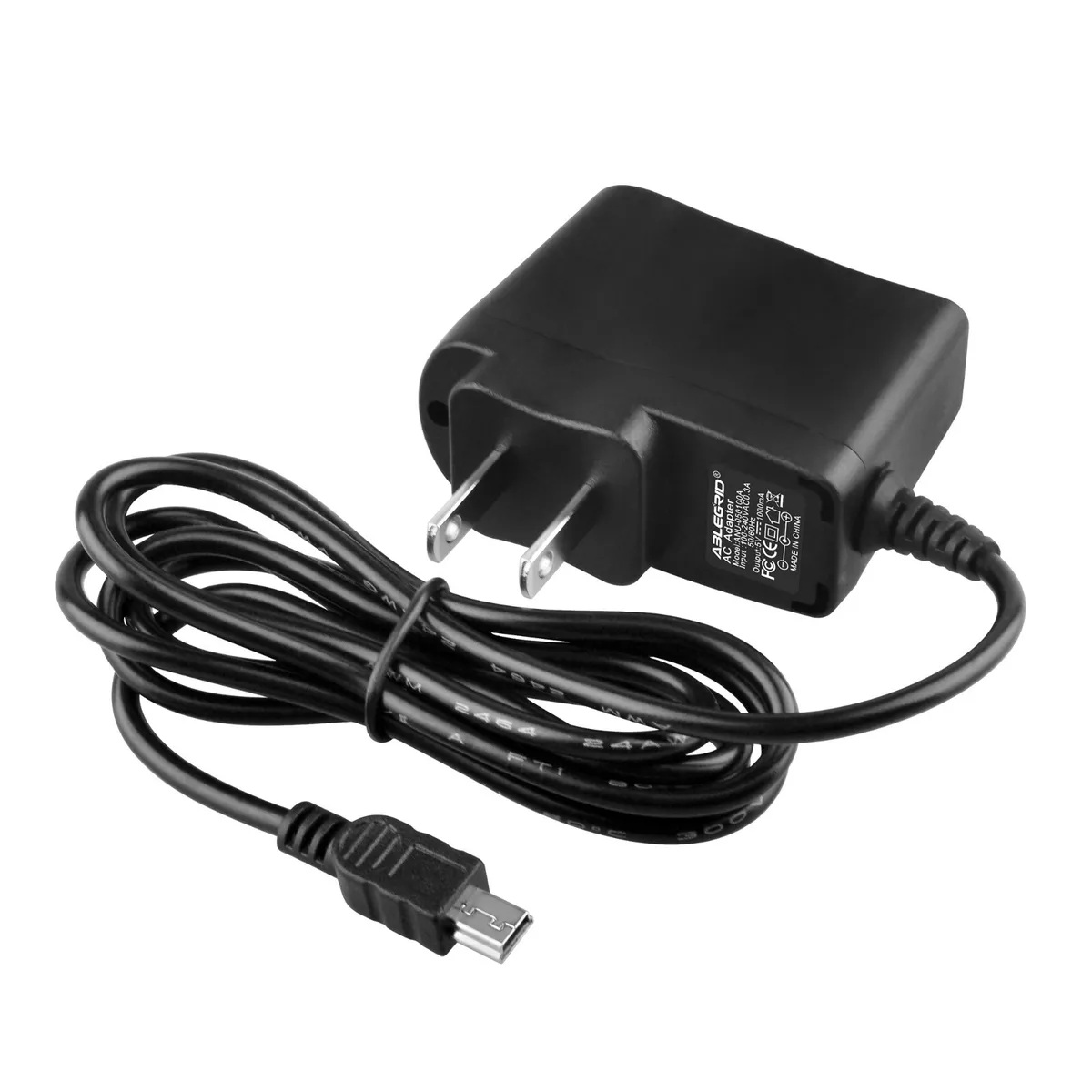 USB Charger, 5 Volt DC, 1 Amp, Wall Adapter