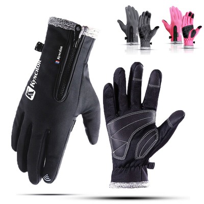 OEM High Quality Outdoor Snow Touch Waterproof Motorcycle Driving Warm Winter Men Windproof Ski Gloves