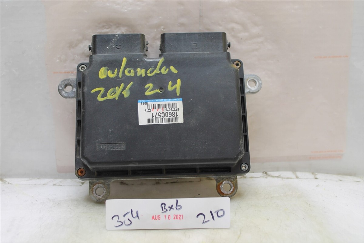 2016 Mitsubishi Outlander Engine Computer Unit ECU 1860C571 Module