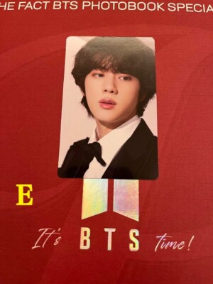 2021.2022 THE FACT BTS JIN　クリアファイルのみ 2022 BTS THE FACT 写真集 特典クリアファイル 1枚 (選択可