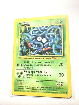 TANGELA - 66/102 - Base Set - Pokemon Card - PL