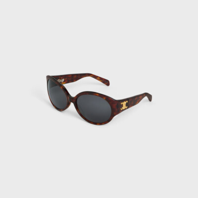 NEW CELINE CL40271 RUNWAY TRIOMPHE 11 OVAL ROUND SUNGLASSES