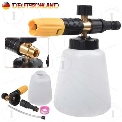 1L Schaumlanze Schaumkanone Hochdruck Düse Snow Foam Lance Gun für Kärcher K2-K7