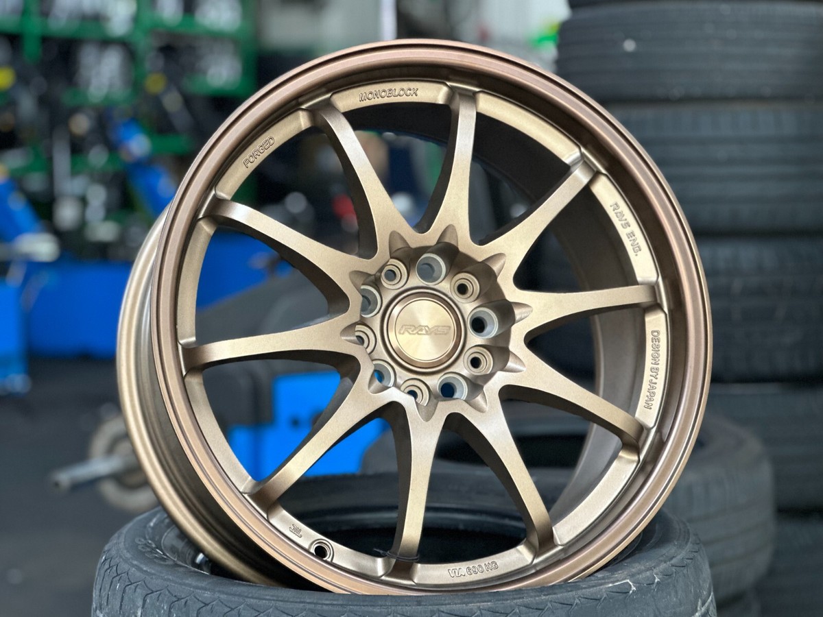 New 18x8.5J NK CE28N Flow Formed (4 Wheel) 5x114.3 Fit HONDA CIVIC