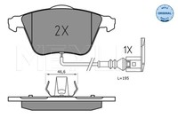 BremsbelÄGe VW P. Golf/Scirocco 1.2-2.0 09-