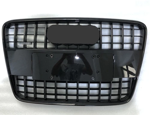 Parachoques delantero negro parrilla hexagonal para Audi Q7 SQ7 2007-2015 estilo deportivo 4 puertas - Imagen 3 de 4
