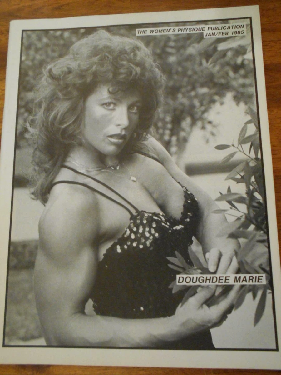 WOMEN'S PHYSIQUE PUBLICATION bodybuilding muscle DOUGHDEE MARIE 2-85 | eBay
