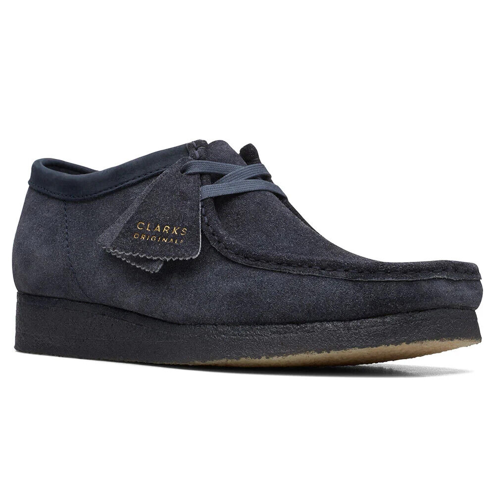 Men Clarks Originals Wallabee Shoes Size 11 M Ink Hairy Men Clarks Originals Wallabee Shoes Size 11 M Ink Hairy
