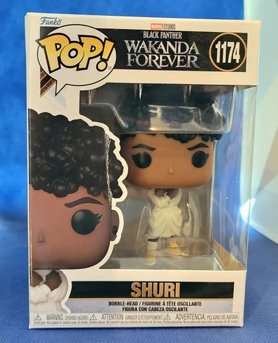 Funko Pop! SHURI #1174 - ¡NUEVO! Marvel Black Panther Wakanda Forever 2023