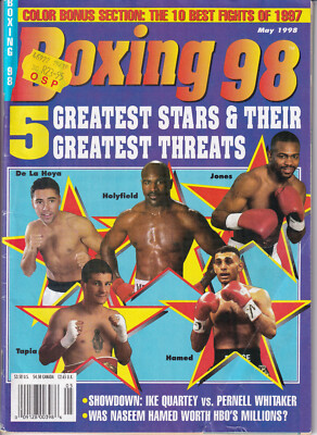 BOXING 98 - May 1998 -  Holyfield, Hamed, Kelley, Tapia, Jones