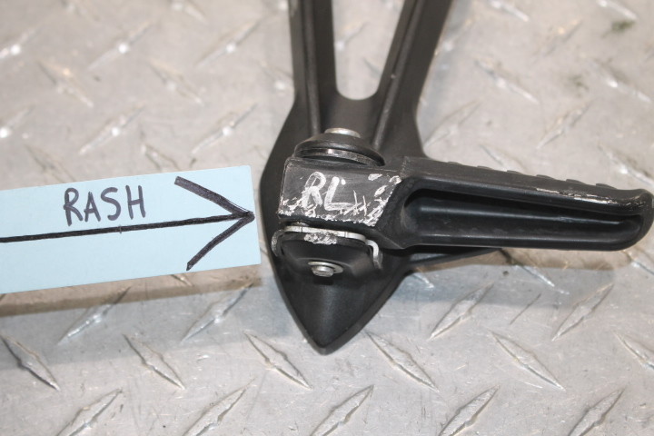 2012 KAWASAKI NINJA ZX6R ZX600R LEFT REAR BACK PASSENGER PEG 2012 KAWASAKI NINJA ZX6R ZX600R LEFT REAR BACK PASSENGER PEG