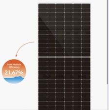 DAH Solaire Noir 550w Module Photovoltaïque Panneau 21.67% Haut Efficacité