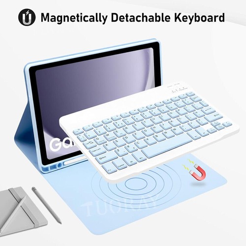 For Samsung Galaxy Tab A9 Plus 11inch Tablet Bluetooth keyboard Case Cover Mouse - Picture 14 of 62