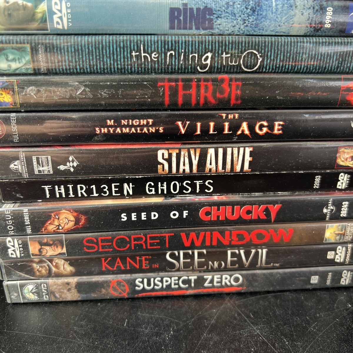 LOT OF 45+ HORROR MOVIES ON DVD Day of Dead Chucky Hostel Exorcist