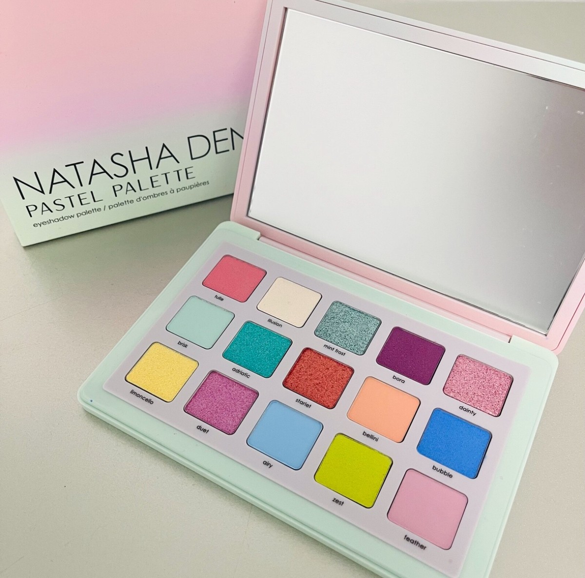 BNIB Natasha Denona Pastel Eyeshadow Palette Full Size