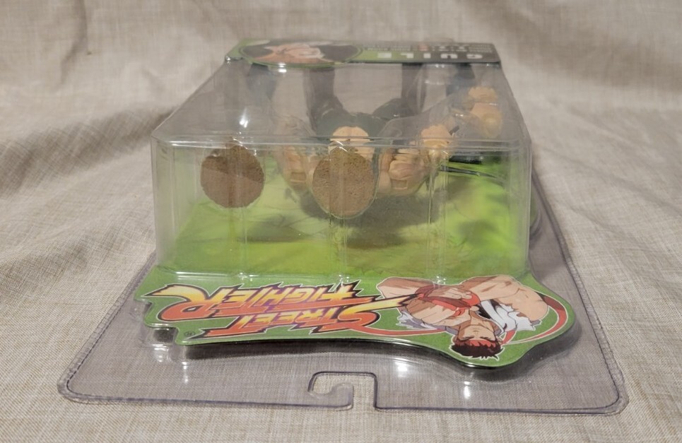 Street Fighter Guile Angel Toys Verde