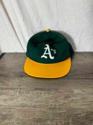 帽子 VINTAGE Oakland Athletic MESH CAP Vintage Oakland Athletics Mesh Trucker Snapback Hat Cap