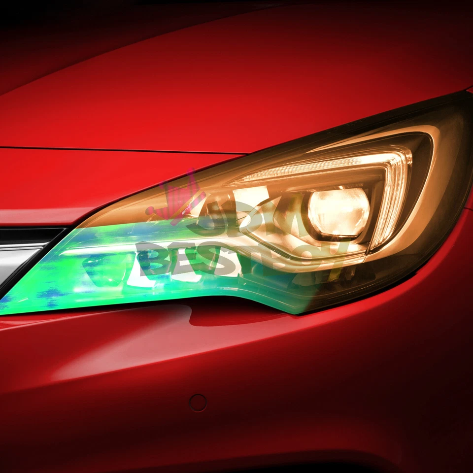 *Galaxy Chameleon неохромная оранжевая противотуманная фара задний фонарь виниловый оттенок сделай сам - Изображение 4 из 4