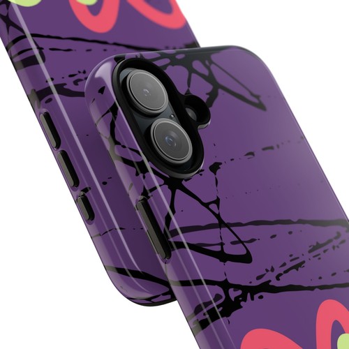 Hearts on Purple & Black Tough Handyhülle für iPhone, Samsung Galaxy, Goog Pixel - Bild 29 von 285