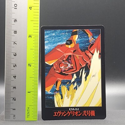 エヴァ　カード EVA-02 Neon Genesis Evangelion Card TCG Japanese BANDAI 1997