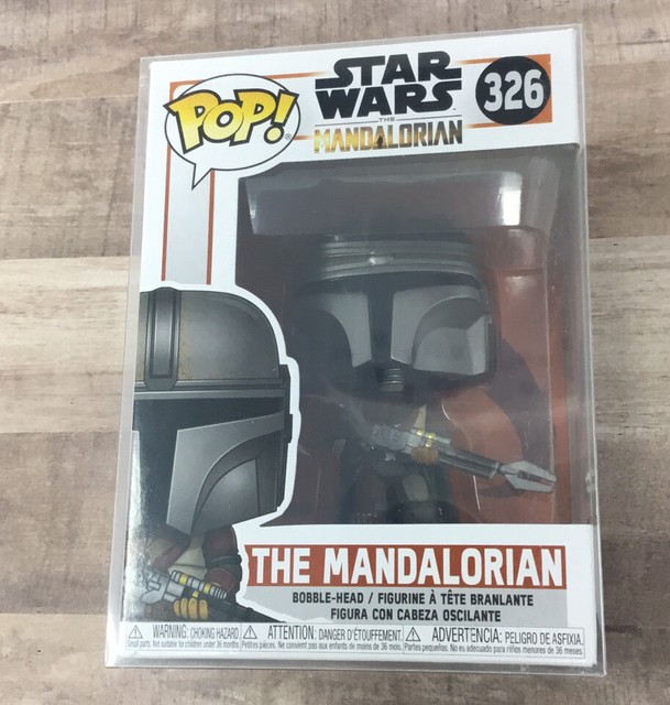 Funko POP! THE MANDALORIAN #326 STAR WARS THE MANDALORIAN + PROTECTOR K04 | eBay