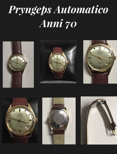 OROLOGIO PRYNGEPS AUTOMATICO 25 RUBINi - Anno 1962 - mm 32,5 | eBay