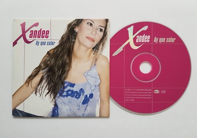 XANDEE Ay que calor 2-track CD Single Card sleeve * Eurovision 2004