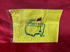 2000 Masters Pin Flag, Augusta National, 100 Original Pin Flag. NEW OLD STOCK.