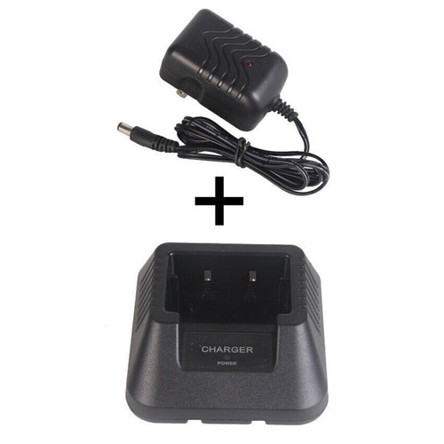 Original UV5R Battery Charger Desktop Adapter Radio For BAOFENG UV5RB 5RA Plus - Zdjęcie 2 z 10